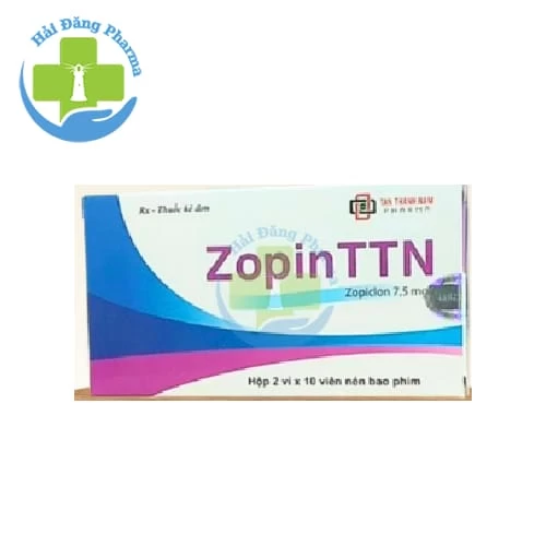 Zopin TTN - Hộp 10 vỉ x 10 viên